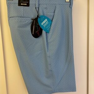 Greg Norman Collection Sky Blue Hybrid Shorts